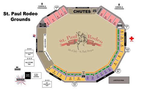 St Paul Rodeo Seating Chart