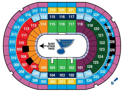 St. Louis Blues Seating Chart