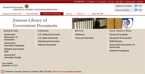 Stanford Library Catalogue