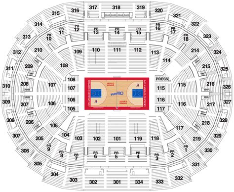 Staples Center Seating Chart