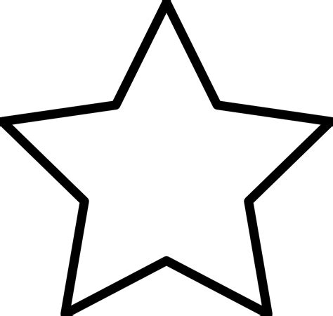 Star Coloring Printable