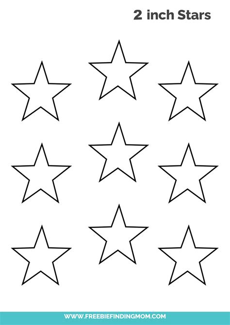Star Cut Out Template