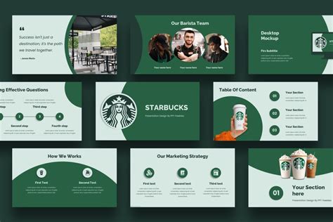 Starbucks Powerpoint Template