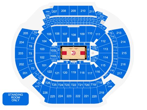 State Farm Arena Atlanta Seating Chart
