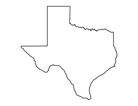 State Of Texas Template