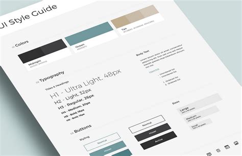 Style Guide Templates