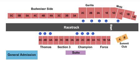 Summit Motorsports Park Seating Chart