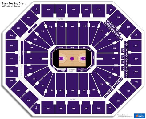 Suns Seating Chart