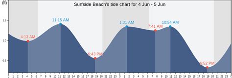 Surfside Beach Tide Chart Tx