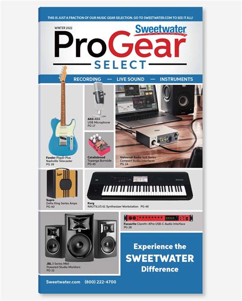 Sweetwater Progear Catalog Do Not Mail List