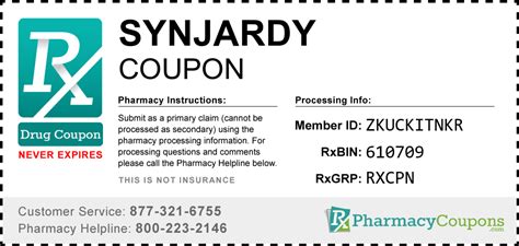 Synjardy Printable Coupon