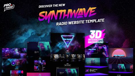 Synthwave Template