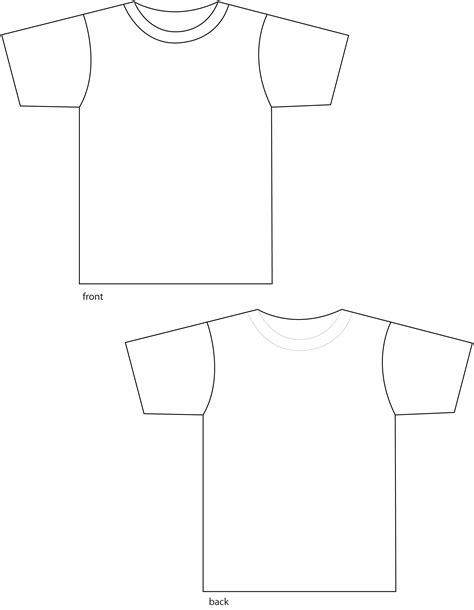 T-shirt Template Free