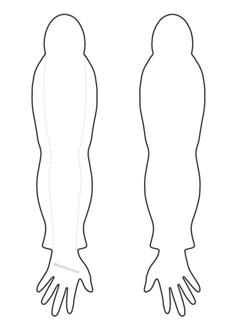 Tattoo Arm Sleeve Template