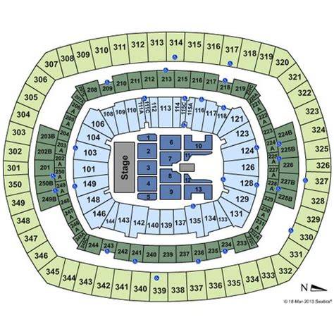 Taylor Swift Metlife Stadium Seating Chart