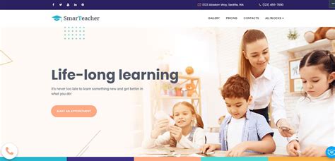 Teacher Website Templates