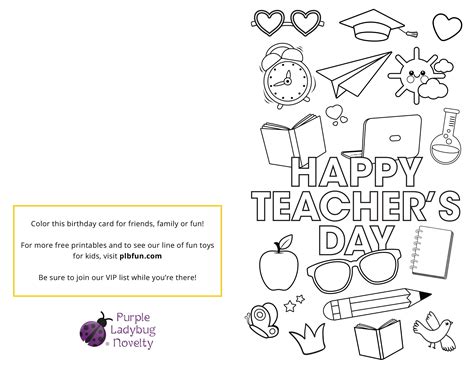 Teachers Day Printable Cards Free