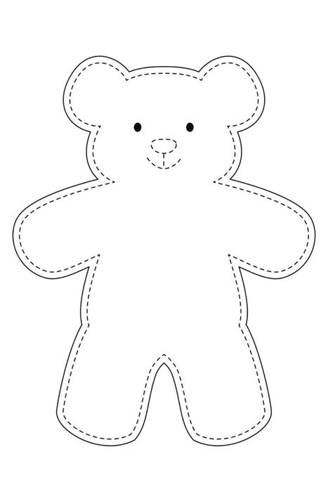 Teddy Template Sewing