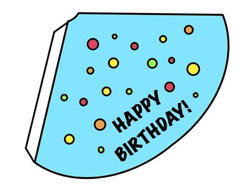 Template Birthday Hat