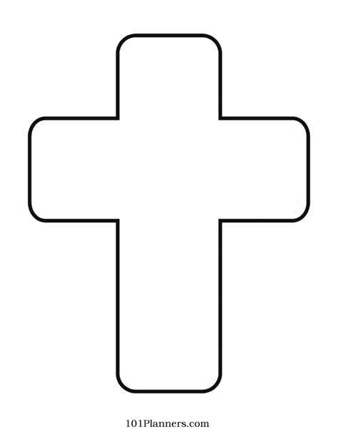 Template For A Cross