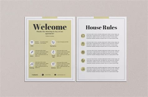 Template For Airbnb House Manual