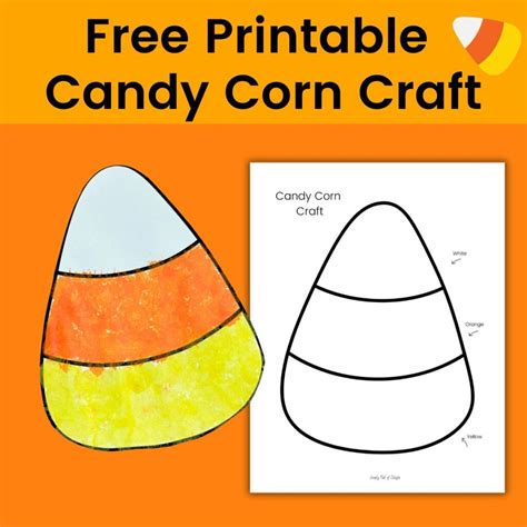 Template For Candy Corn