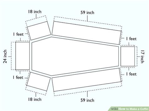 Template For Cardboard Coffin