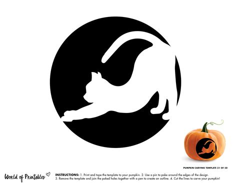 Template For Carving A Pumpkin