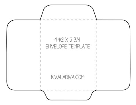 Template For Envelopes