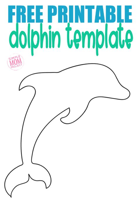 Template Of A Dolphin
