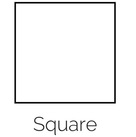 Template Of A Square
