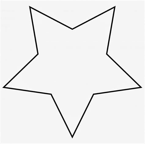 Template Of A Star