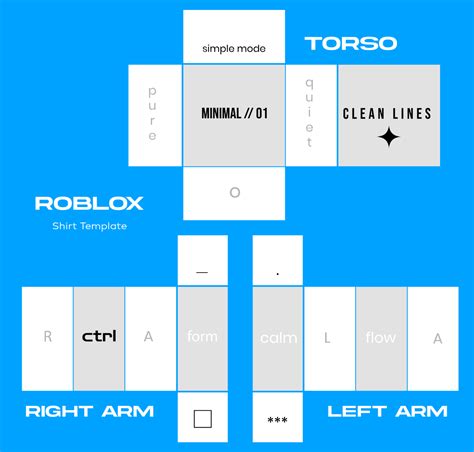 Template Roblox Shirts