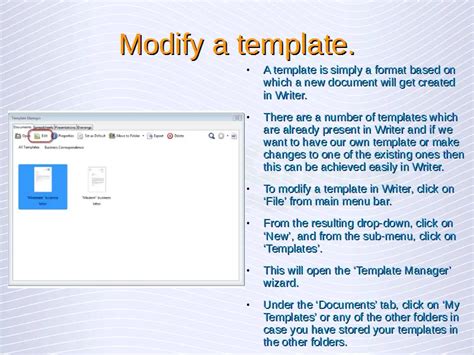 Template Word Processing