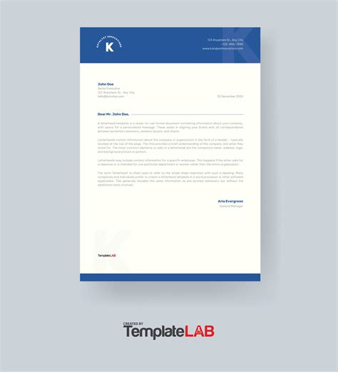 Templates For Letterhead