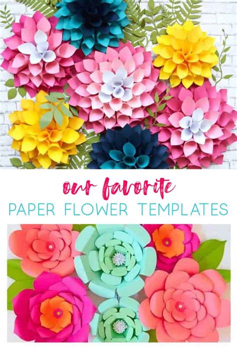 Templates For Paper Flowers