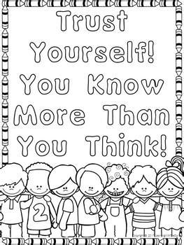 Test Motivation Coloring Pages Free Printable