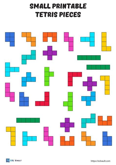 Tetris Printable