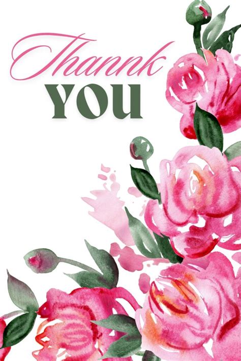 Thank You Cards Templates