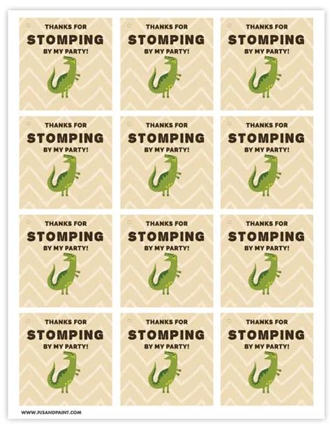 Thank You For Stomping By Free Printable