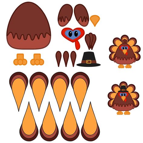 Thanksgiving Cut Out Printable