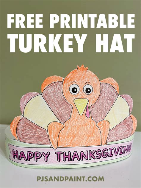 Thanksgiving Hats Printables