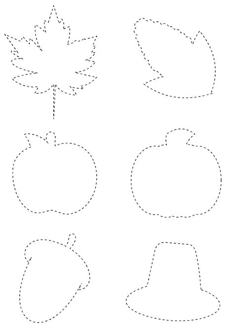 Thanksgiving Printable Cutouts