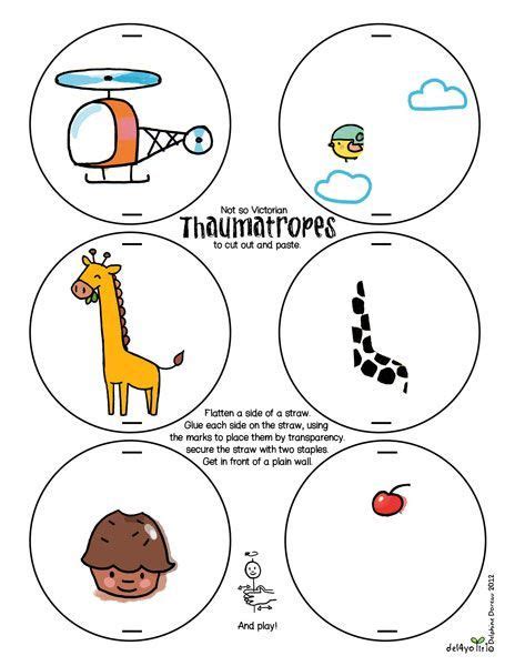 Thaumatrope Printable