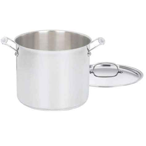 The Chefs Catalog 12 Qt Stainless Stock Pot