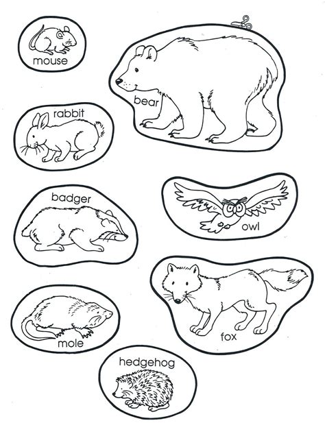 The Mitten Printables