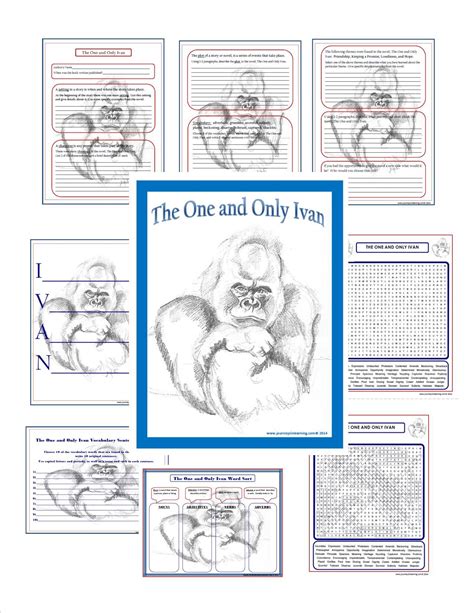 The One And Only Ivan Book Review Paper Printable