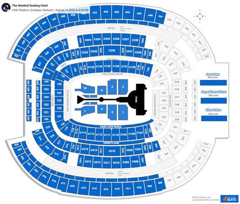 The Weeknd Seating Chart