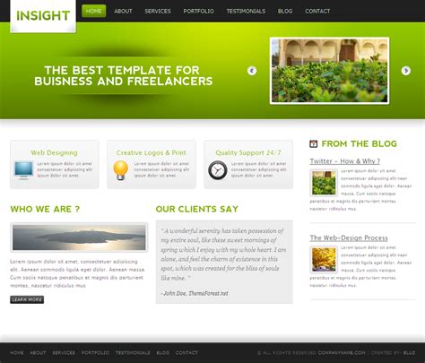 Themeforest Website Templates