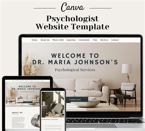 Therapist Website Template